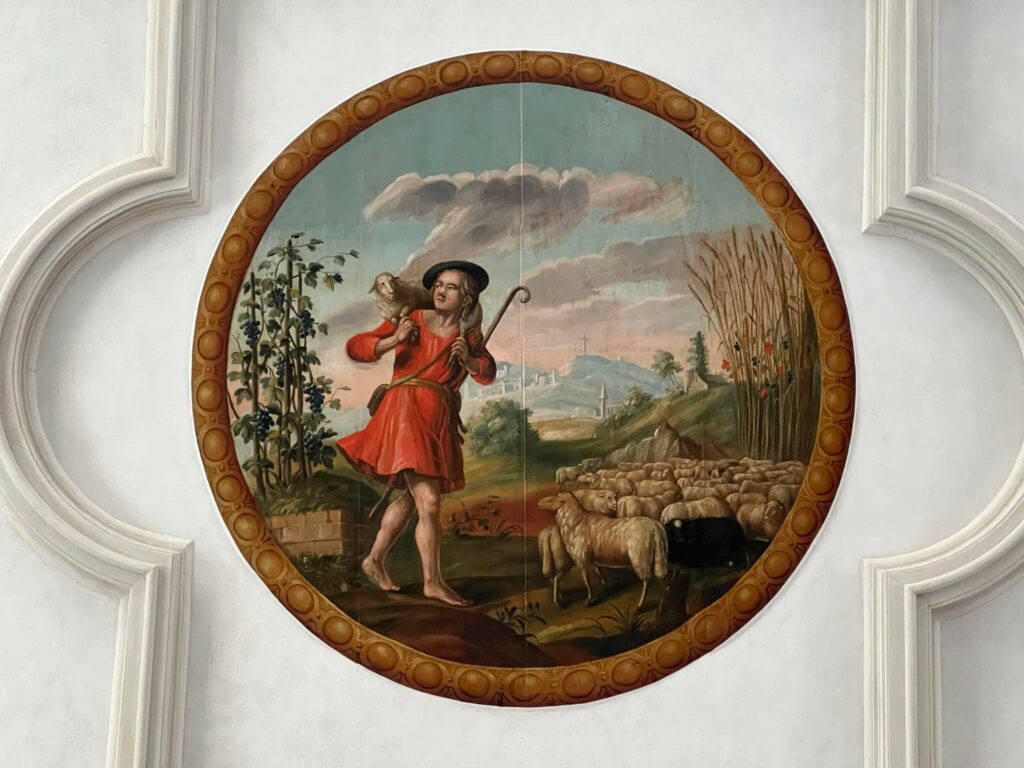 Médaillon du Bon Berger ©OTPM